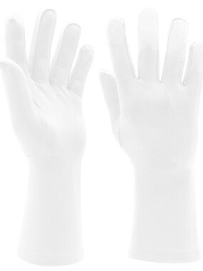 White Cotton Lining Gloves - Classic Women's Gloves